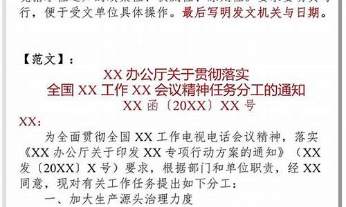 公文的格式及范文_公文的格式及范文2021