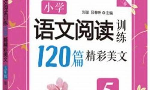 美文精读训练3到6年级人教版免费版_小学语文精美阅读与训练答案